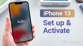 How to Set Up and Activate iPhone 13iPhone 13 ProiPhone 13 Mini [upl. by Naillik286]