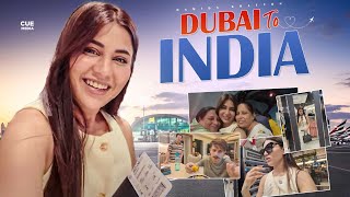 Dubai to India Vlog Shopping at Airport  Family Time with Dubai Biryani Hamida Khatoon Cue Media [upl. by Isador]