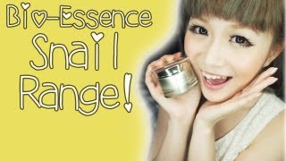 Skincare with BioEssence Snail Range [upl. by Aniarrol]