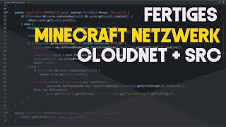 Komplettes fertiges Minecraft Netzwerk  CloudNet Support   SourceCode [upl. by Kaule]