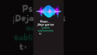 Sin tiempo para meditar 🎧✨ Prueba los Audios Subliminales subliminales [upl. by Yrevi]