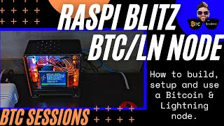 RASPIBLITZ  How To Run A Lightning and Bitcoin Full Node [upl. by Odlanra638]