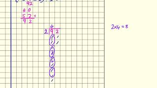 Division with brackets 40  52 ÷ 2 [upl. by Naor]