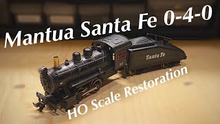 Restoring an HO Scale Mantua Santa Fe 040 Can It Run Again [upl. by Eduino]