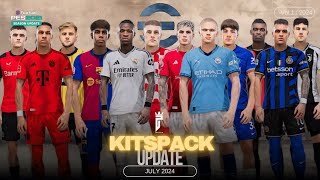 Kitspack Update Pes 2021 amp Football Life 2024 Season 2425 Vol1 with tutorial SIDER PC [upl. by Nahtnahoj]