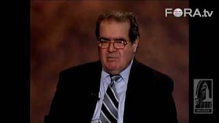 Justice Antonin Scalia The US Constitution is Dead [upl. by Ynaittirb773]