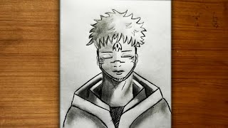 anime drawing  how to draw sukuna step by step easy tutorial for beginners  jujutsu kaisen [upl. by Weiss]