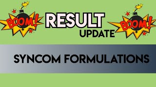 Syncom Formulations  Syncom Formulations SHARE NEWS  Syncom Formulations LATEST NEWS [upl. by Costa236]