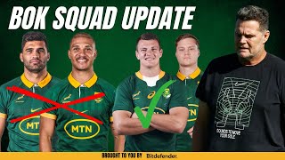 5 PLAYERS ADDED TO SPRINGBOK SQUAD  Rugby News [upl. by Pasquale]