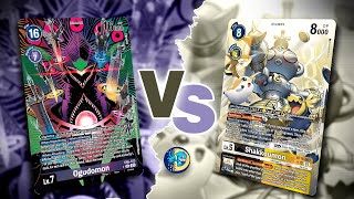 Digimon TCG Local Match 7 Great Demon Lords vs Shakkoumon  EX6 Format [upl. by Olfe569]