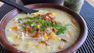 Sop Bubur Jagung [upl. by Bartley]