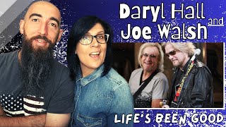 Daryl Hall and Joe Walsh  Lifes Been Good REACTION with my wife [upl. by Rudyard]