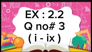 Chapter 2 Exercise 22 Q3iixclass 9 Mathematics chapter 2 sindh text book boardnew maths 2024 [upl. by Ahsrats]