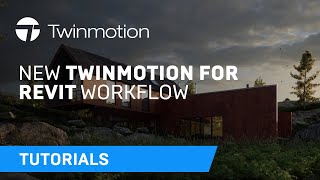 New Twinmotion For Revit Workflow  Twinmoton tutorial [upl. by Orabel]