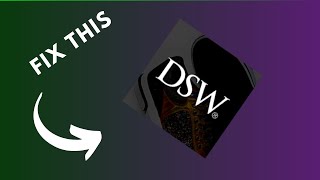 how to fix DSW app not working [upl. by Maurey]