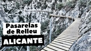 PASARELAS de RELLEU ❌ ¿NUEVO CAMINITO del REY 😤 ¡QUE NO TE ENGAÑEN ✋ PUEBLOS de ALICANTE 📌 1🐱 [upl. by Gerhard512]