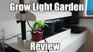 Garland Grow Light Garden Review [upl. by Ogden429]