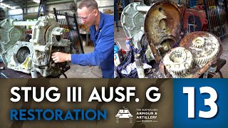 Workshop Wednesday  STUG III G RESTORATION Ep 13 [upl. by Nodnahs]