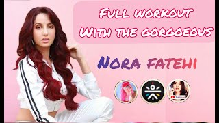 Exclusive Full dance Class workout with Nora Fatehi  حصة تدريب رقص مع الفنانة نورة فتحي [upl. by Godliman]