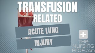 Transfusionrelated Acute Lung Injury TRALI Warning Signs and How to Avoid It [upl. by Molloy349]