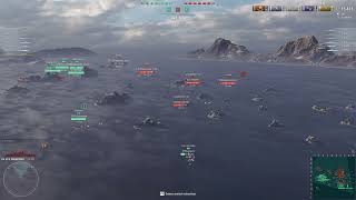 WoWS World of Warships F Caracciolo Ranked Battles [upl. by Hobard109]