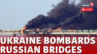 UkraineRussia Conflict LIVE  Ukraine Destroys Second Bridge In Russia’s Kursk Region  N18G [upl. by Andrade]