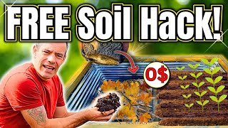 Fill Raised Beds for FREE with This Simple Organic Gardening Hack [upl. by Barren]