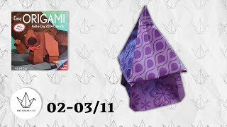 020311  Sugar Shack  Easy ORIGAMI Calendar 2024 [upl. by Maker175]