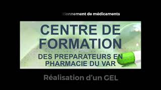 Tuto Travaux pratiques TP BP Préparateur en pharmacie  Fabrication d’un Gel  PHARMAVAR [upl. by Tolmann68]