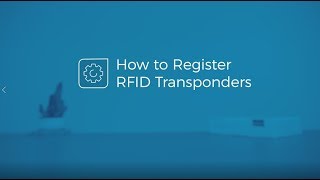 How to Register RFID Transponders [upl. by Marou615]