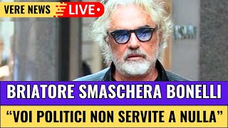 ⚠️ BRIATORE quotSMASCHERAquot BONELLI 👉 quotNessun Beneficio dalle Sue Ideequot NON SERVITE A NIENTE [upl. by Kumler]