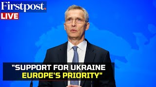 LIVE NATOs Stoltenberg Pledges to Support Ukraine for quotAs Long As it Takesquot Calls Kyiv a Priority [upl. by Hctim]