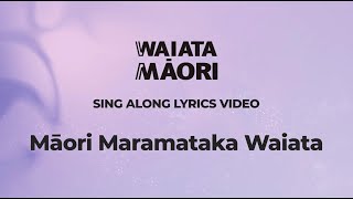 Māori Calendar Song  Lyrics Video  Waiata Māori Song [upl. by Aek]