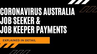 How To Claim Centrelink paymentsJOBSEEKER amp JOBKEEPER PAYMENTS  Australian government payment [upl. by Nolrac509]