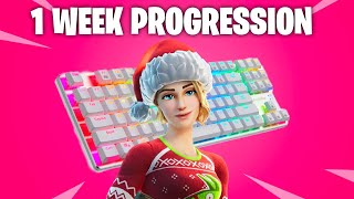 1 WEEK Fortnite Keyboard and Mouse Progression TIPS [upl. by Ahtanoj409]