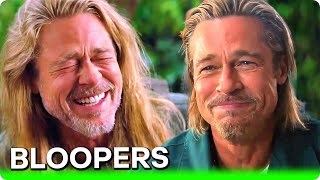 BRAD PITT  Hilarious and Epic Bloopers Gags and Outtakes Compilation [upl. by Obnukotalo]