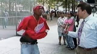 Tupac spitting at reporters 1994 [upl. by Eelessej]