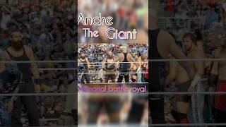 wwe Andre the giant memorial battle royal WrestleMania 33 ytshorts ytviral wweshorts videos [upl. by Aerdua132]