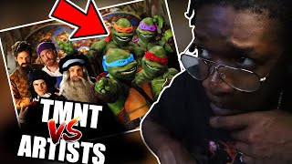 Artists vs TMNT Epic Rap Battles of History REACTION [upl. by Tamaru306]