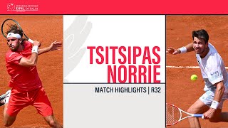 Stefanos Tsitsipas  Cameron Norrie  ROME R32  Match Highlights IBI24 [upl. by Eerbua]