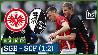 Highlights Eintracht  Freiburg  hessenschau [upl. by Nedroj]