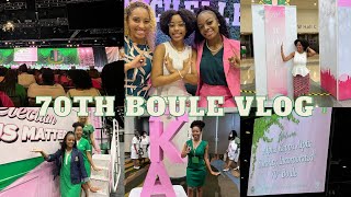 AKA 70th Boule Vlog  Orlando Florida 💕 [upl. by Schulman520]