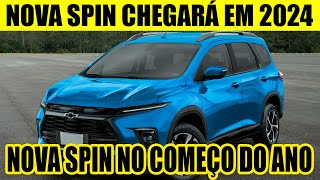 NOVA CHEVROLET SPIN CHEGARÁ NO COMEÇO DO ANO QUE VEM [upl. by Coralie622]