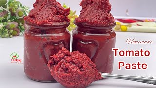 HOW TO MAKE TOMATO PASTE AT HOME HOMEMADE TOMATO PASTENEW WAY OF MAKING TOMATO PASTE FROM SCRATCH [upl. by Vilhelmina]