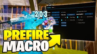 How to get Prefire Macro Like Pros in Fortnite  2024  NEWEST MACRO [upl. by Akinnej]