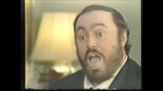 Pavarotti gives a singing lesson [upl. by Grosz579]