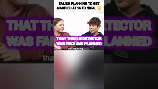 Salish Matter is planning to get married at 24 to Nidal Wonder😳🥺 nalish shorts trending funny [upl. by Assirehs]