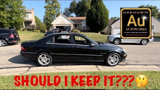 CAN IT BE SAVED 🤔 My 2004 MercedesBenz S55 AMG W220 [upl. by Nameloc960]