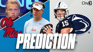 Ole Miss vs Penn State Nittany Lions Peach Bowl Preview amp Prediction  Lane Kiffin James Franklin [upl. by Jaine]