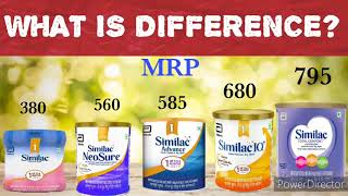 Similac baby formulasimilac milk for baby vs similac neosure vs similac advance vs similac IQ [upl. by Mcmahon]